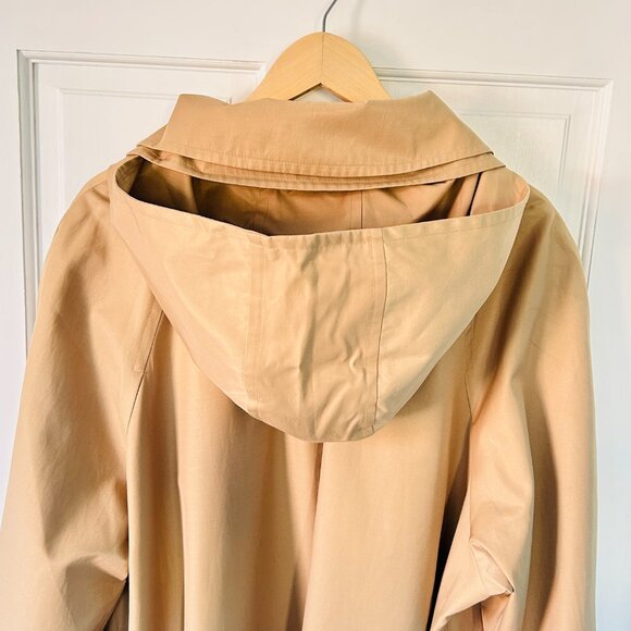 London Fog detachable hooded trench coat/raincoat (size 3X) - Picture 6 of 15